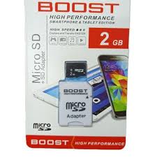 Memory Cards - 2GB BOAST MEMORY CARD